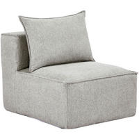SOFAELEMENT Webstoff Naturfarben  - Naturfarben, Design, Kunststoff/Textil (71/80/90cm) - Carryhome
