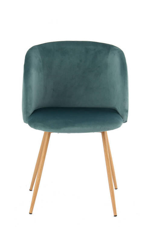 SADA ŽIDLÍ 2 kusy - zelená, Design, kov/textil (54/84/56cm)