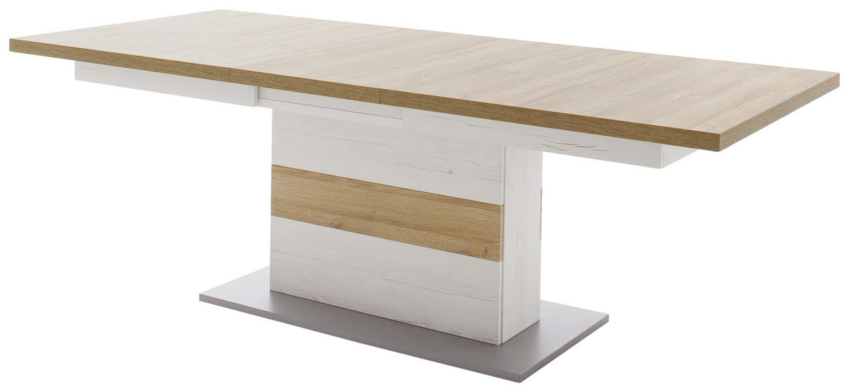 ESSTISCH in Holzwerkstoff 180-280/100/77 cm  - Eichefarben/Pinienfarben, Design, Holzwerkstoff (180-280/100/77cm) - MID.YOU