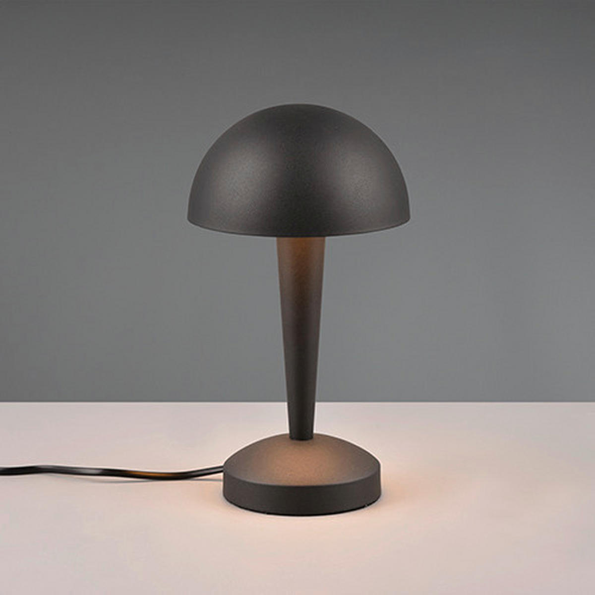 BORDSLAMPA Canaria 15/26,5 cm   - svart/guldfärgad, Basics, metall (15/26,5cm)