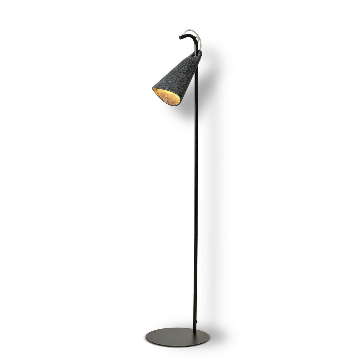 STEHLEUCHTE 25/120 cm    - Schwarz, Basics, Kunststoff/Metall (25/120cm) - Osram