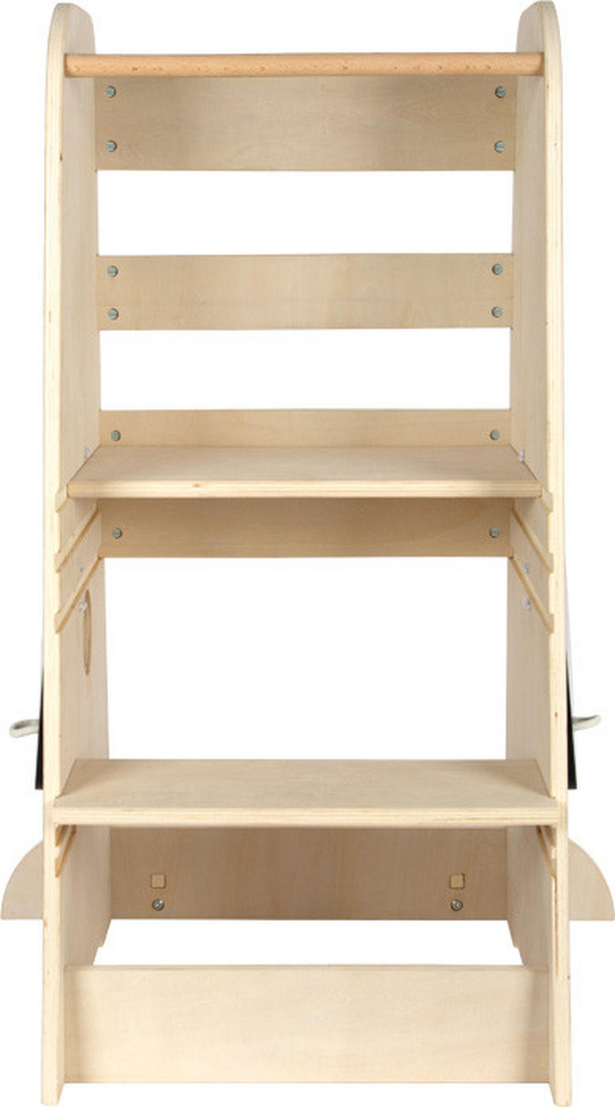 LERNTURM  - Multicolor, Basics, Holz/Textil (64/92/53cm) - small foot