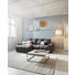 COUCHTISCH quadratisch Edelstahlfarben, Grau - Edelstahlfarben/Grau, Trend, Metall (80/80/33cm) - Carryhome