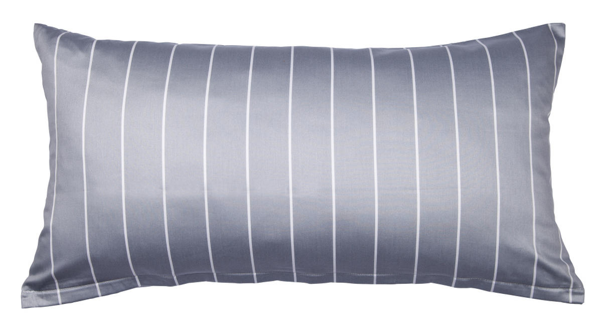 KISSENHÜLLE Giulietta 40/80 cm  - Platinfarben, Design, Textil (40/80cm) - Janine