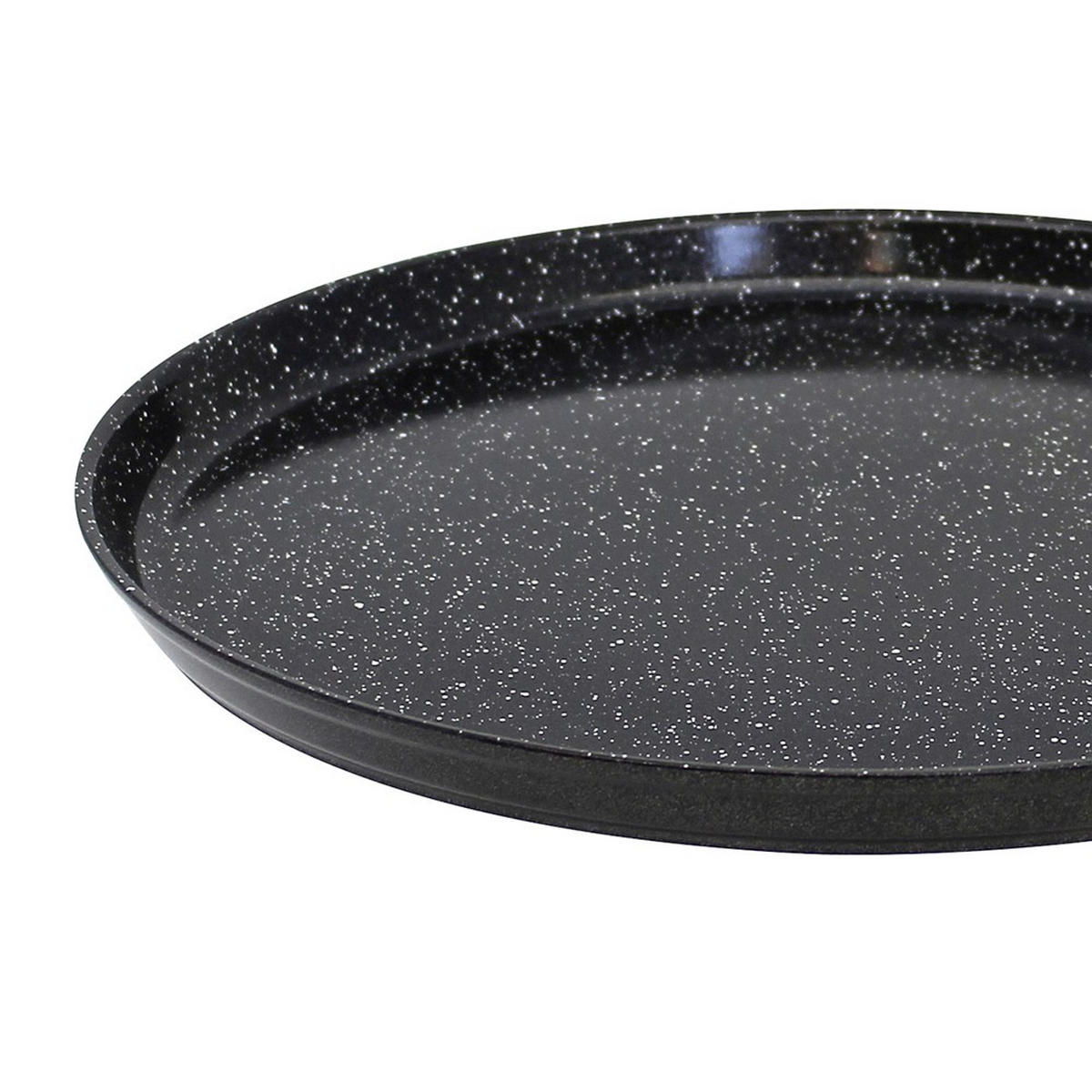 CREPESPFANNE 26 cm Keramikbeschichtung  - Schwarz, Basics, Metall (26cm) - ELO