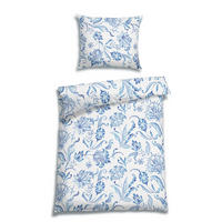 BETTWÄSCHE Seersucker 140/200 cm  - Blau, Basics, Textil (140/200cm) - Florella