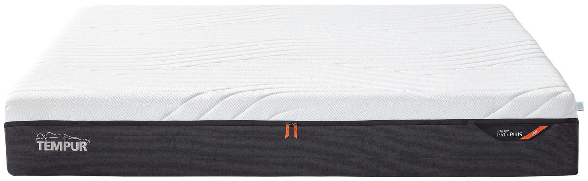 MATRATZE PRO PLUS FIRM Pro Plus® Coolquilt 160/200 cm Höhe ca. 27 cm  - Weiss/Anthrazit, Basics, Textil (160/200cm) - Tempur