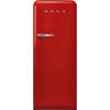 KÜHLSCHRANK 60,1/154/72,8 cm FAB28RRD5  - Rot, Basics, Glas/Metall (60,1/154/72,8cm) - SMEG