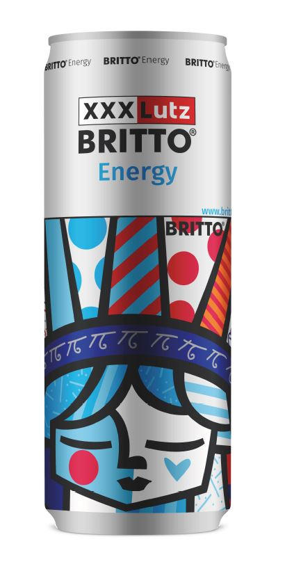 ENERGYDRINK - Silberfarben/Multicolor, Design, Metall (0,25l) - BRITTO