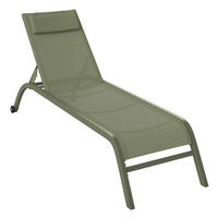 GARTENLIEGE  - Grün, Design, Textil/Metall (198/70/62cm) - Ambia Garden