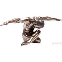 SKULPTUR - Bronzefarben, Design, Kunststoff/Metall (137/40/47cm) - Kare-Design