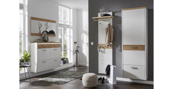 SPIEGEL 119/60/2 cm - Eichefarben, Design, Glas/Holz (119/60/2cm) - Dieter Knoll