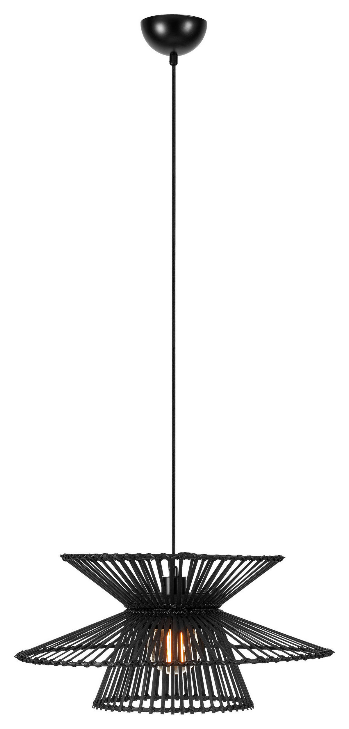 PENDELLEUCHTE DUPLICI 57/27/57 cm   - Schwarz, Basics (57/27/57cm) - Markslöjd