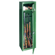 WAFFENSCHRANK GUN SAFE 5 - Grün, KONVENTIONELL, Metall (37/150/26,5cm)