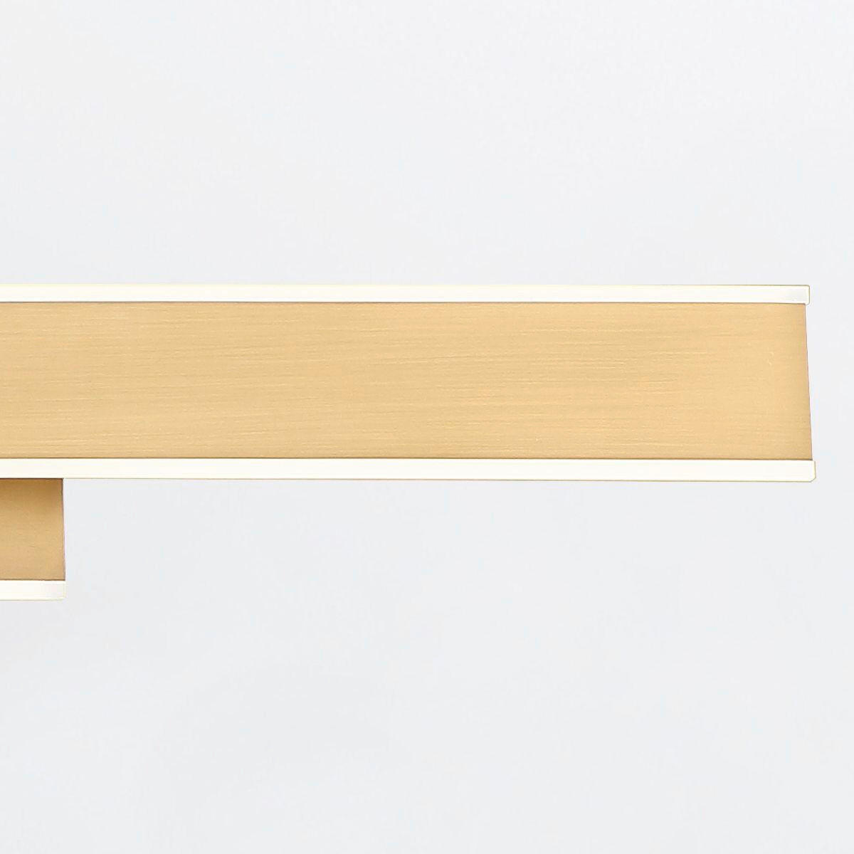 LED-HÄNGELEUCHTE 33/114,5/10 cm    - Goldfarben, Design, Kunststoff/Metall (33/114,5/10cm) - Elstead Lighting