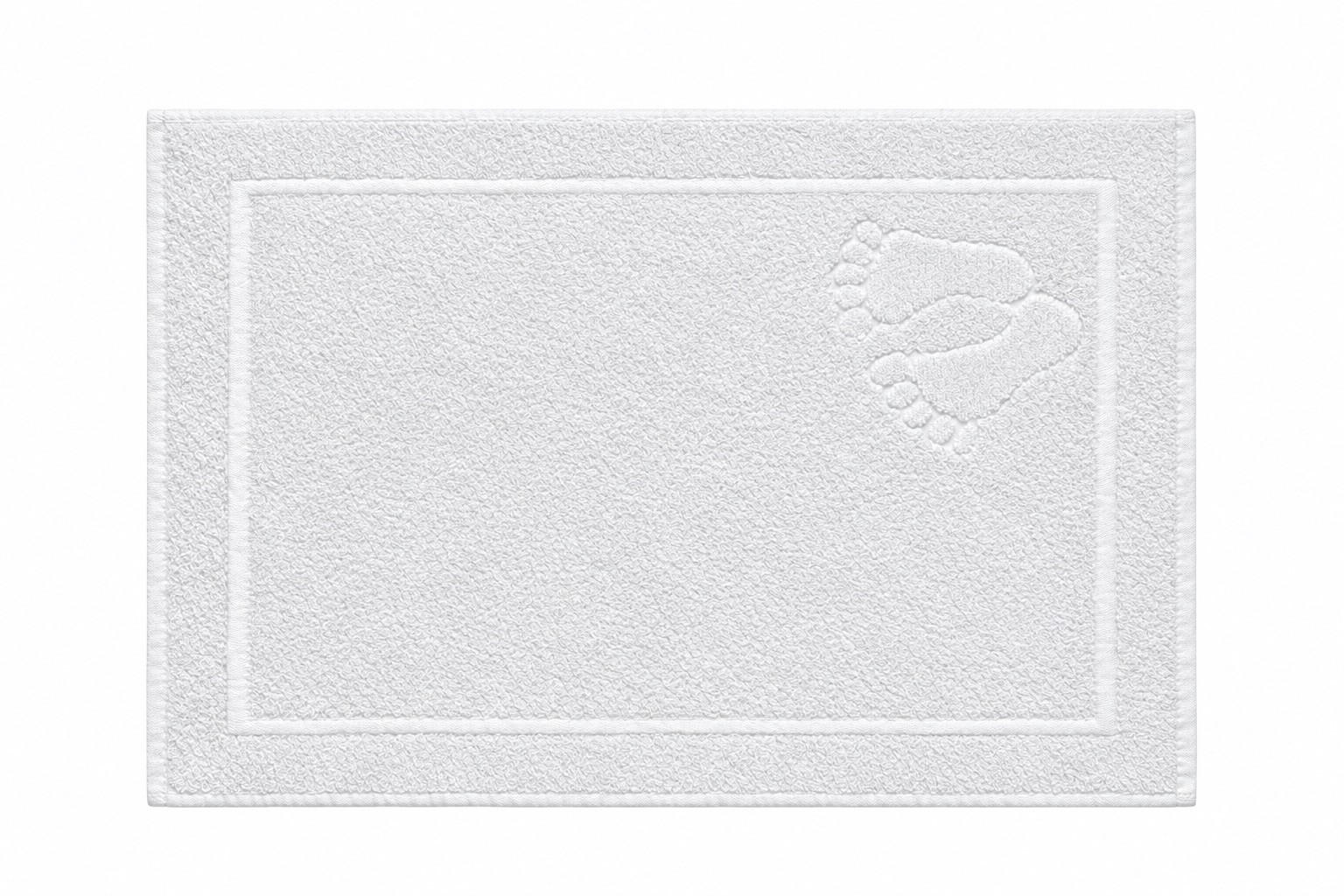 KUPATILSKA PROSTIRKA Bathmat  bela 50/70 cm  - bela, Osnovno, tekstil (50/70cm) - Boxxx