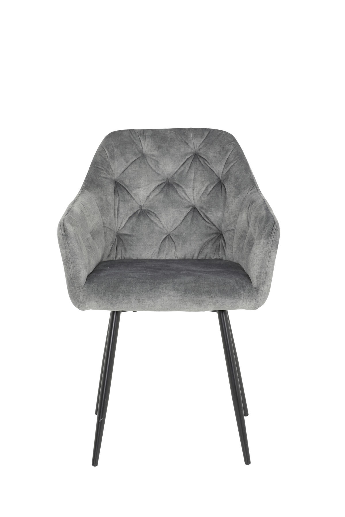 TISCHGRUPPE   - Alteiche/Grau, MODERN, Textil/Metall (140/76/90cm) - P & B