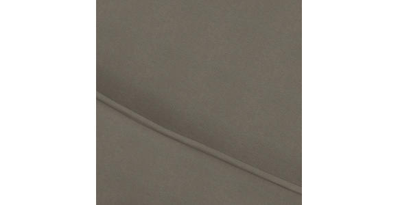 ECKSOFA  in Echtleder Graubraun  305/163 cm  - Eichefarben/Graubraun, Design, Leder/Holz (305/163cm) - Novel