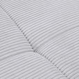 WOHNLANDSCHAFT  in Cord Hellgrau  - Chromfarben/Hellgrau, KONVENTIONELL, Kunststoff/Textil (180/376/180cm) - Carryhome