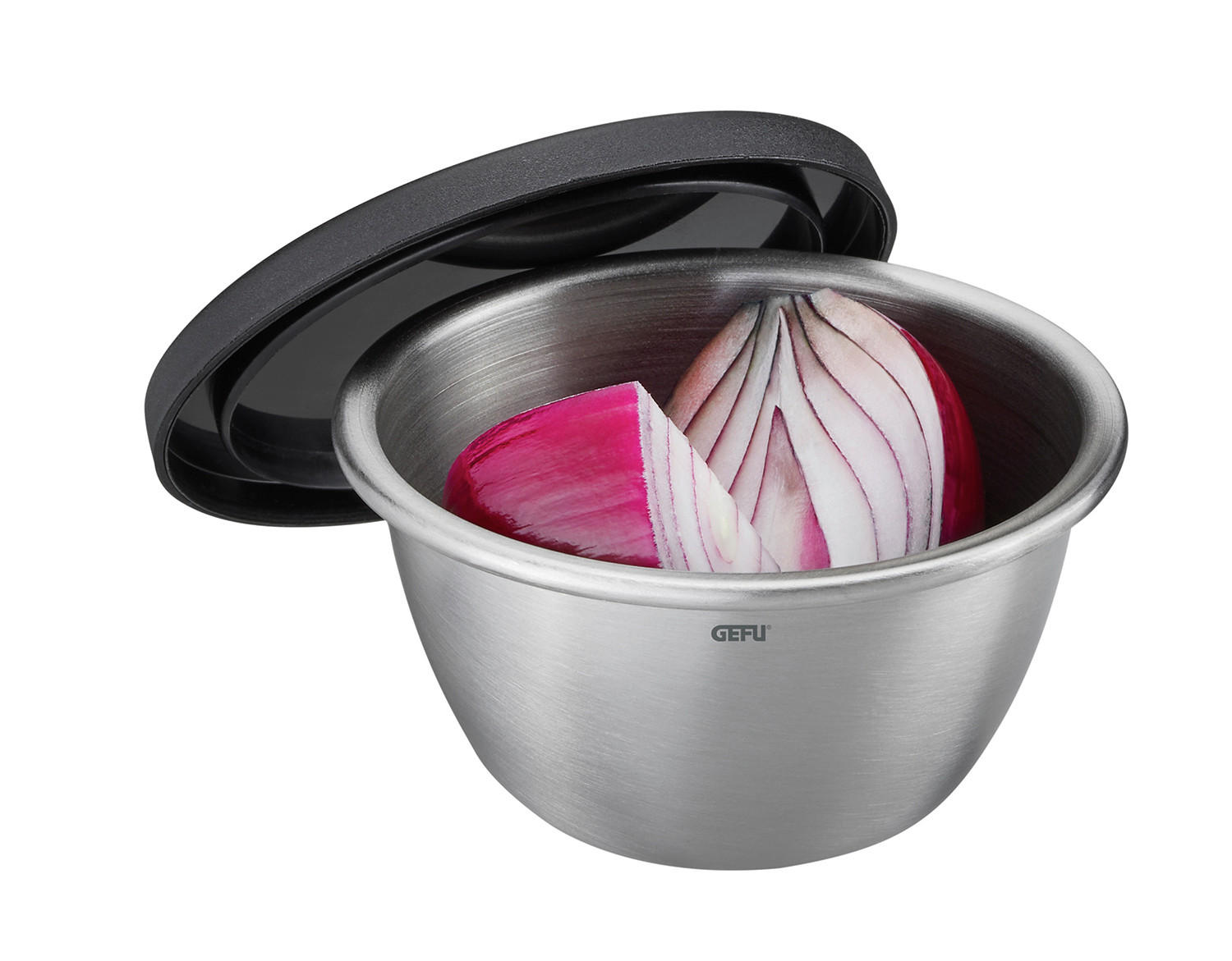 SET ČINIJA    7,6/4,3 cm       Rino  - crna, Osnovno, metal/plastika (7,6/4,3cm) - Gefu