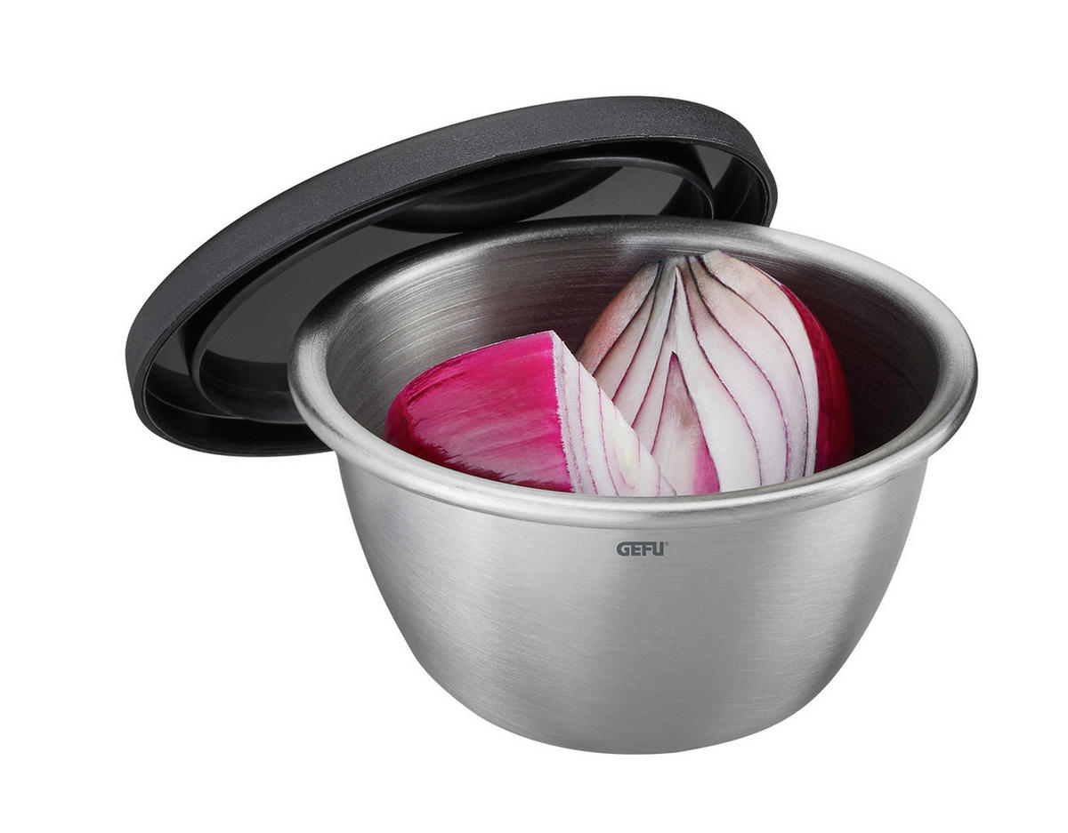 SET ČINIJA    7,6/4,3 cm       Rino  - crna, Osnovno, metal/plastika (7,6/4,3cm) - Gefu