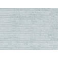 CHAISELONGUE in Feincord Mintgrün  - Schwarz/Mintgrün, Design, Textil/Metall (190/90/95cm) - Carryhome