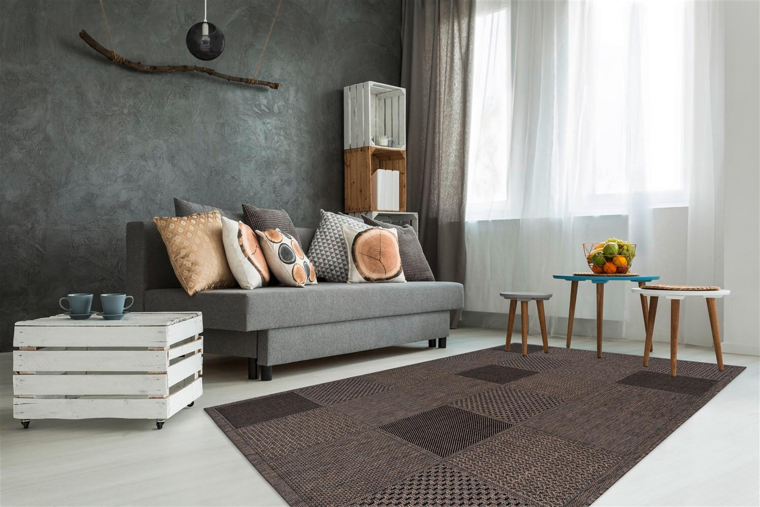 LÄUFER 80/230 cm Indonesia - Sulawesi Taupe  - Braun, KONVENTIONELL, Textil (80/230cm)