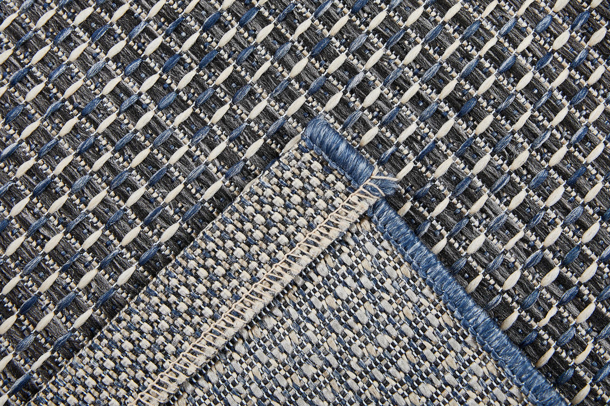 OUTDOORTEPPICH 160/230 cm Clyde Grau  - Grau, KONVENTIONELL, Kunststoff/Textil (160/230cm)