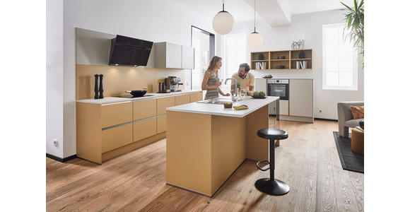 EINBAUKÜCHE   - Karamell, Design, Holzwerkstoff - Xora