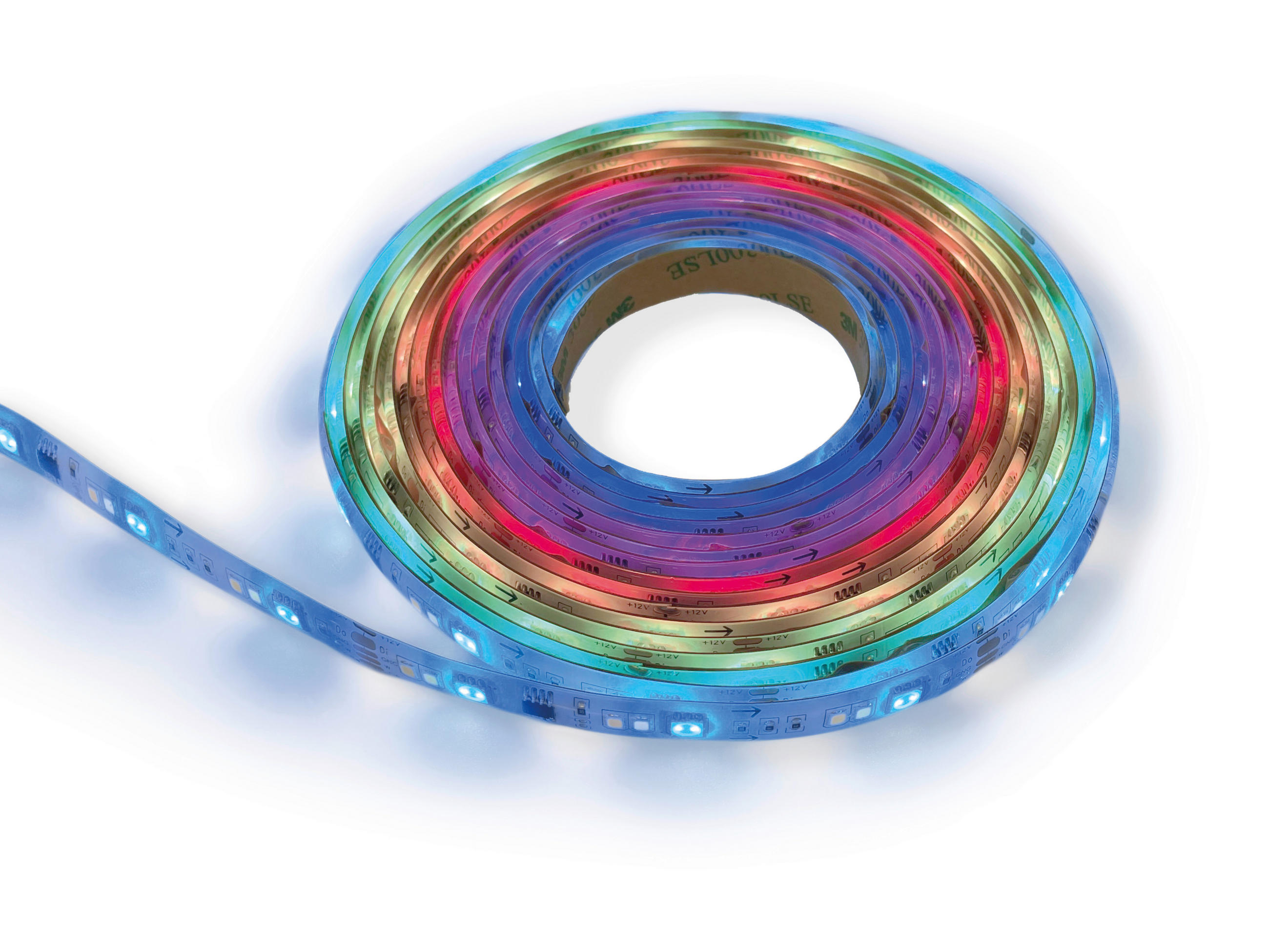 LED-STRIP Rainbow 1000 cm   - Weiß, Basics, Kunststoff (1000cm) - Boxxx