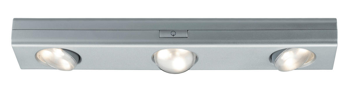 UNTERBAULEUCHTE 30/3,5/6 cm   - Chromfarben, KONVENTIONELL, Kunststoff (30/3,5/6cm) - Paulmann