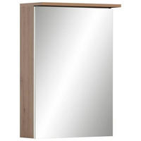 SPIEGELSCHRANK 50,4/72,3/15,9 cm  - Eiche Artisan, Basics, Glas/Holzwerkstoff (50,4/72,3/15,9cm) - Stylife