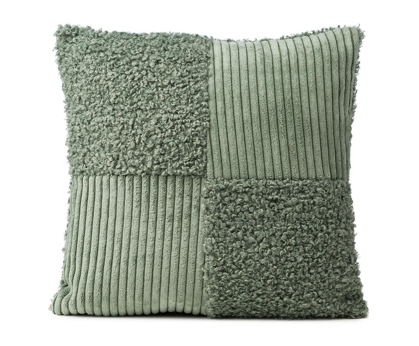 DEKORAČNÍ POLŠTÁŘ 50/50 cm - šalvějově zelená, Basics, textil (50/50cm) - Novel