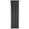 FERTIGVORHANG  blickdicht  140/245 cm   - Dunkelgrau, KONVENTIONELL, Textil (140/245cm) - Dieter Knoll