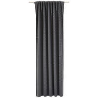 FERTIGVORHANG  blickdicht  140/245 cm   - Dunkelgrau, KONVENTIONELL, Textil (140/245cm) - Dieter Knoll