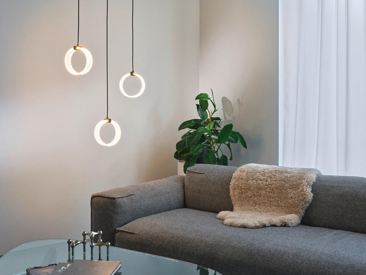 LED-PENDELLEUCHTE 66/5,2/121 cm  - Schwarz, Design, Kunststoff (66/5,2/121cm) - Ledvance