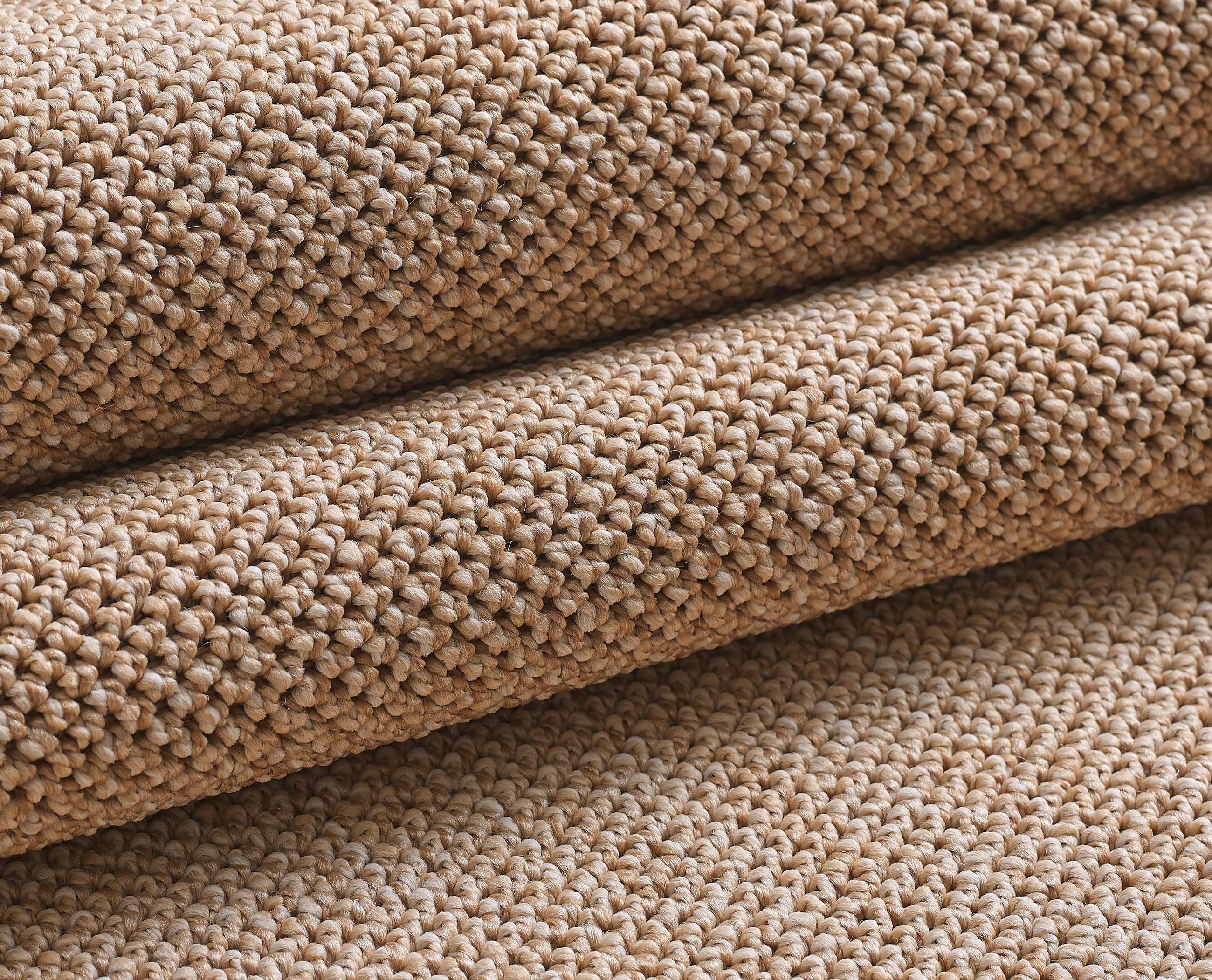 Thumbnail - Novel Webteppich Loom, Beige, Textil, Uni, rechteckig, 280x370 cm, Oeko-Tex® Standard 100, pflegeleicht, Teppiche & Böde...