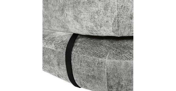 ECKSOFA Grau Chenille  - Schwarz/Grau, Design, Holz/Textil (265/200cm) - Landscape