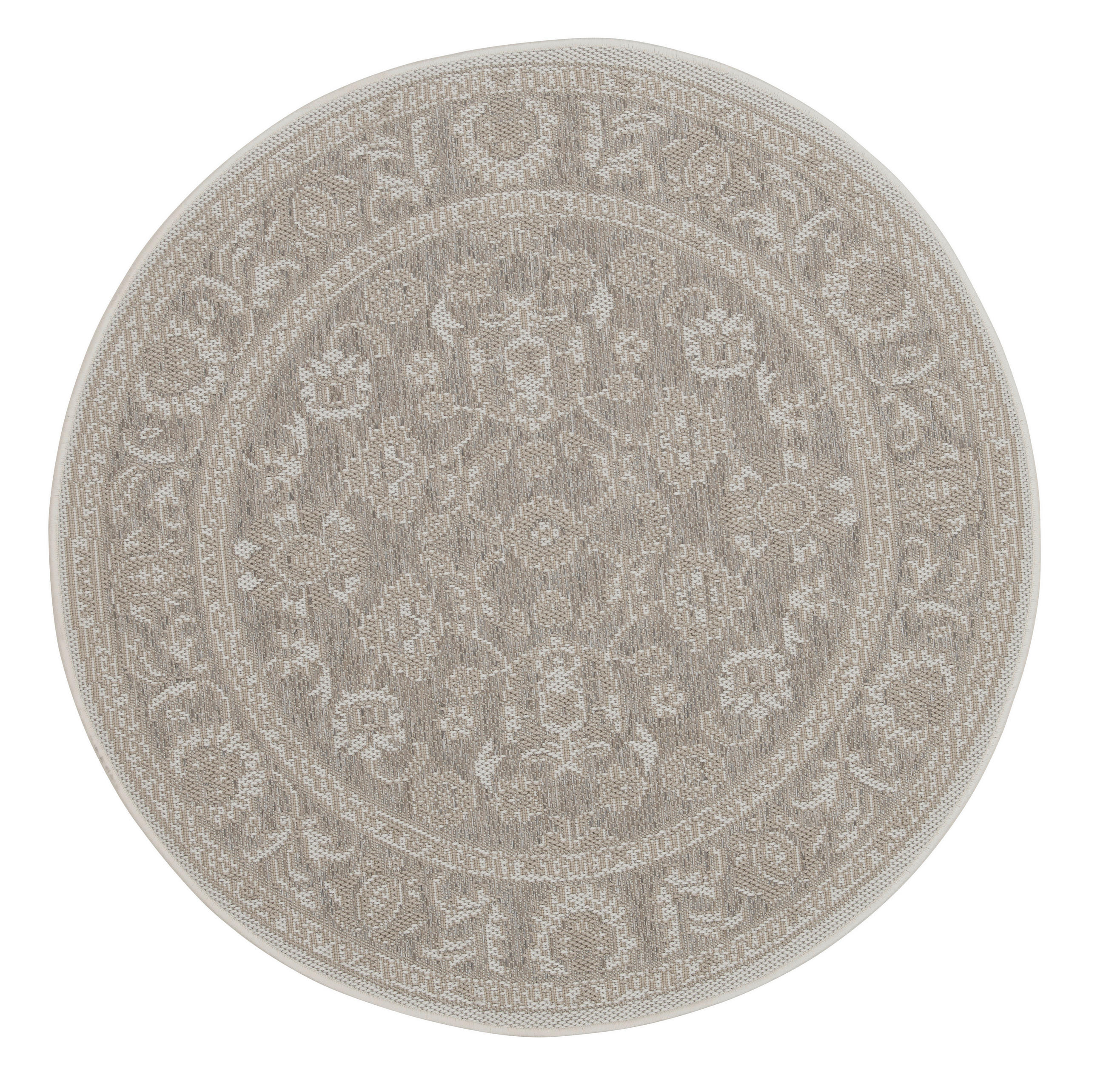 OUTDOORTEPPICH 120 cm Beige  - Beige, LIFESTYLE, Textil (120cm) - Ambia Garden