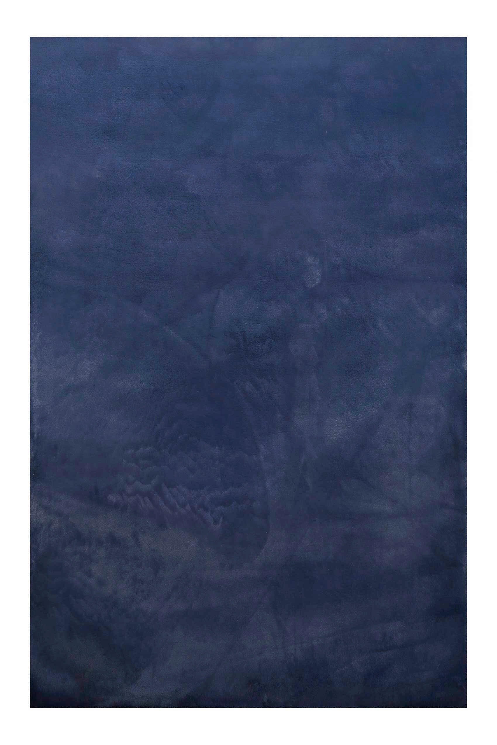 Wecon Home Hochflorteppich Vita Dunkelblau 120x170 cm