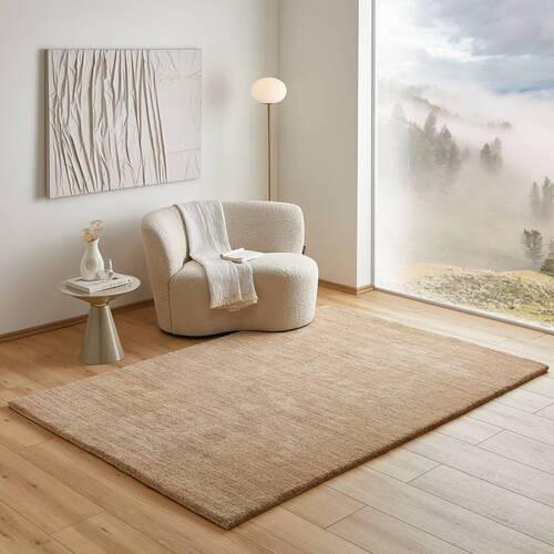 ORIENTTEPPICH 130/190 cm EDITION ALKATIF MODERN Sandfarben  - Sandfarben, KONVENTIONELL, Textil (130/190cm) - Cazaris