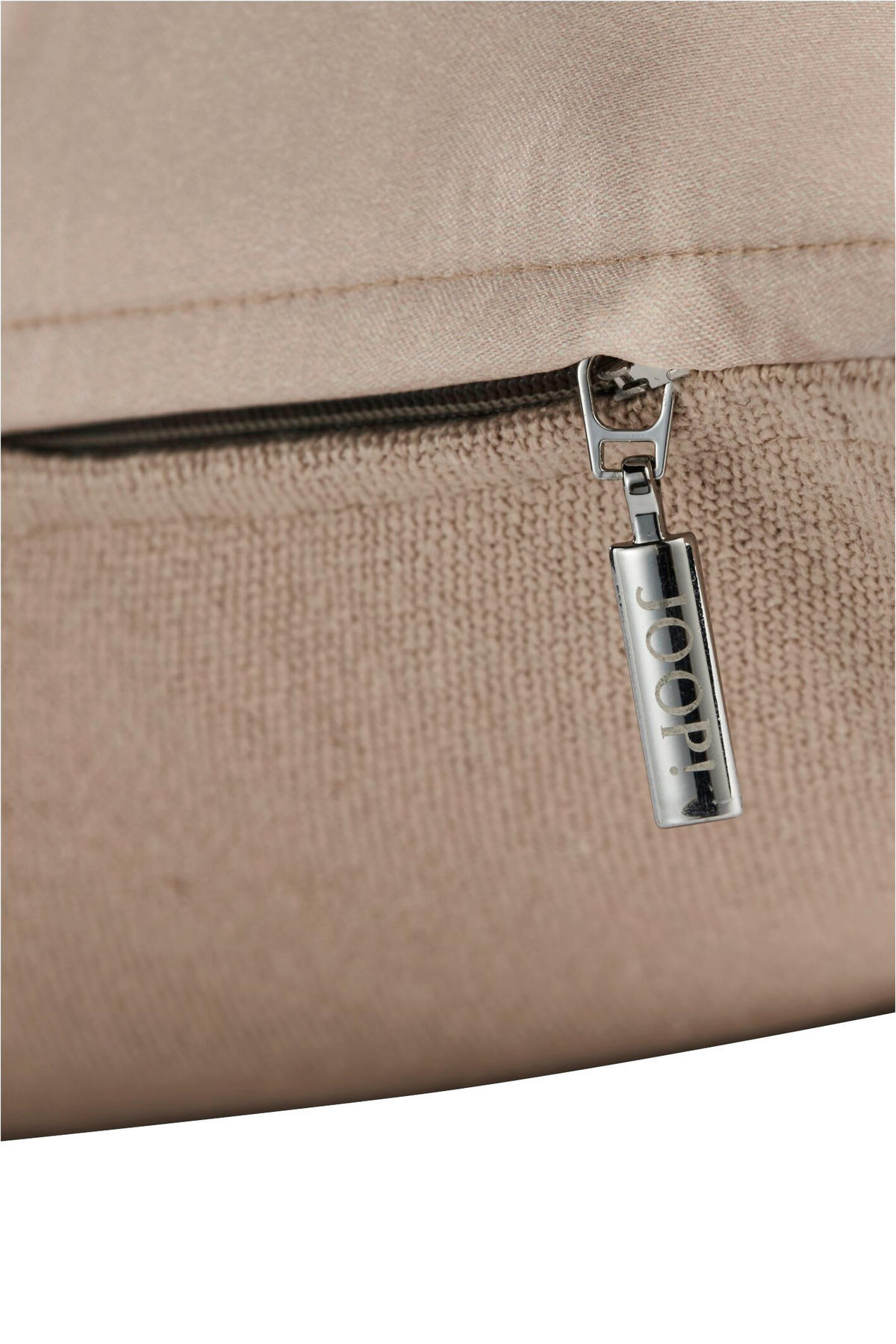 KISSENHÜLLE J!Spirit nude 50/50 cm  - Schlammfarben/Cognac, Design, Textil (50/50cm) - Joop!