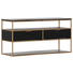 LOWBOARD 120/60/40 cm - Goldfarben/Schwarz, Trend, Holz/Metall (120/60/40cm) - Carryhome LOWBOARD 120/60/40 cm - Goldfarben/Schwarz, Trend, Holz/Metall (120/60/40cm) - Carryhome
