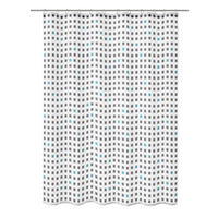 DUSCHVORHANG CASKET 180/200 cm  - Grau, KONVENTIONELL, Textil (180/200cm) - Kleine Wolke