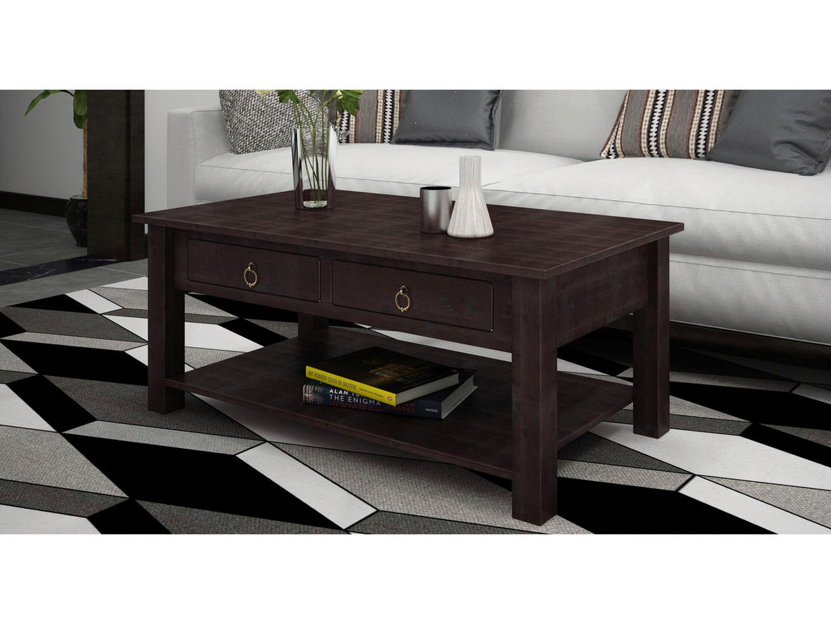 COUCHTISCH in Holz 110/45/60 cm  - Braun, Design, Holz (110/45/60cm) - MID.YOU