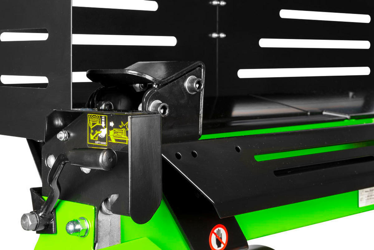 HOLZSPALTER  - Grün, Basics, Metall (116/61/42,5cm) - Zipper