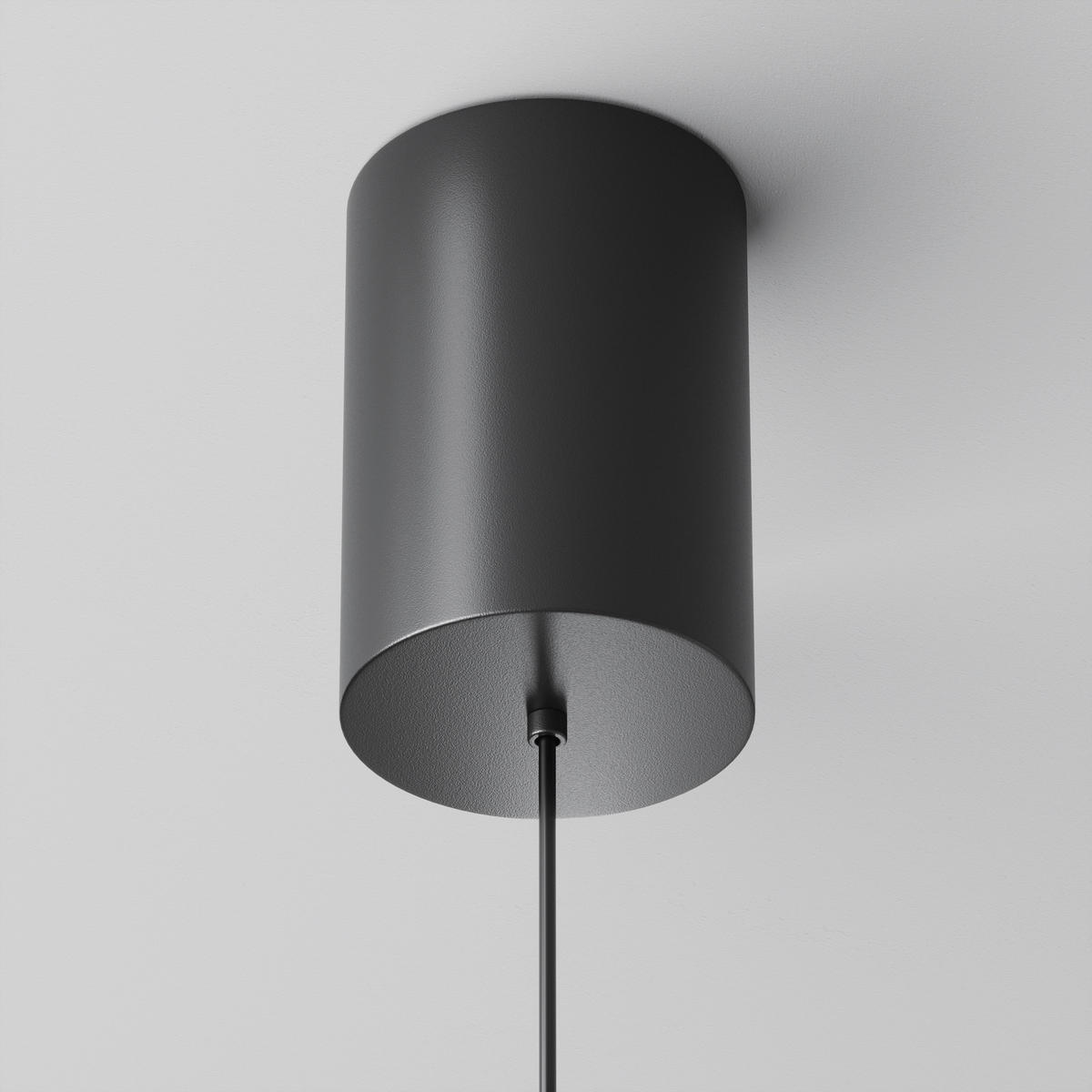 PENDELLEUCHTE Plato 18.5/195 cm  - Schwarz, Design, Metall (18.5/195cm) - MAYTONI