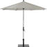 SONNENSCHIRM 300 cm Taupe - Taupe/Silberfarben, KONVENTIONELL, Textil/Metall (300cm) - Glatz