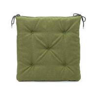PODSEDÁK, 40/40/4 cm - zelená, Basics, textil (40/40/4cm) - Novel