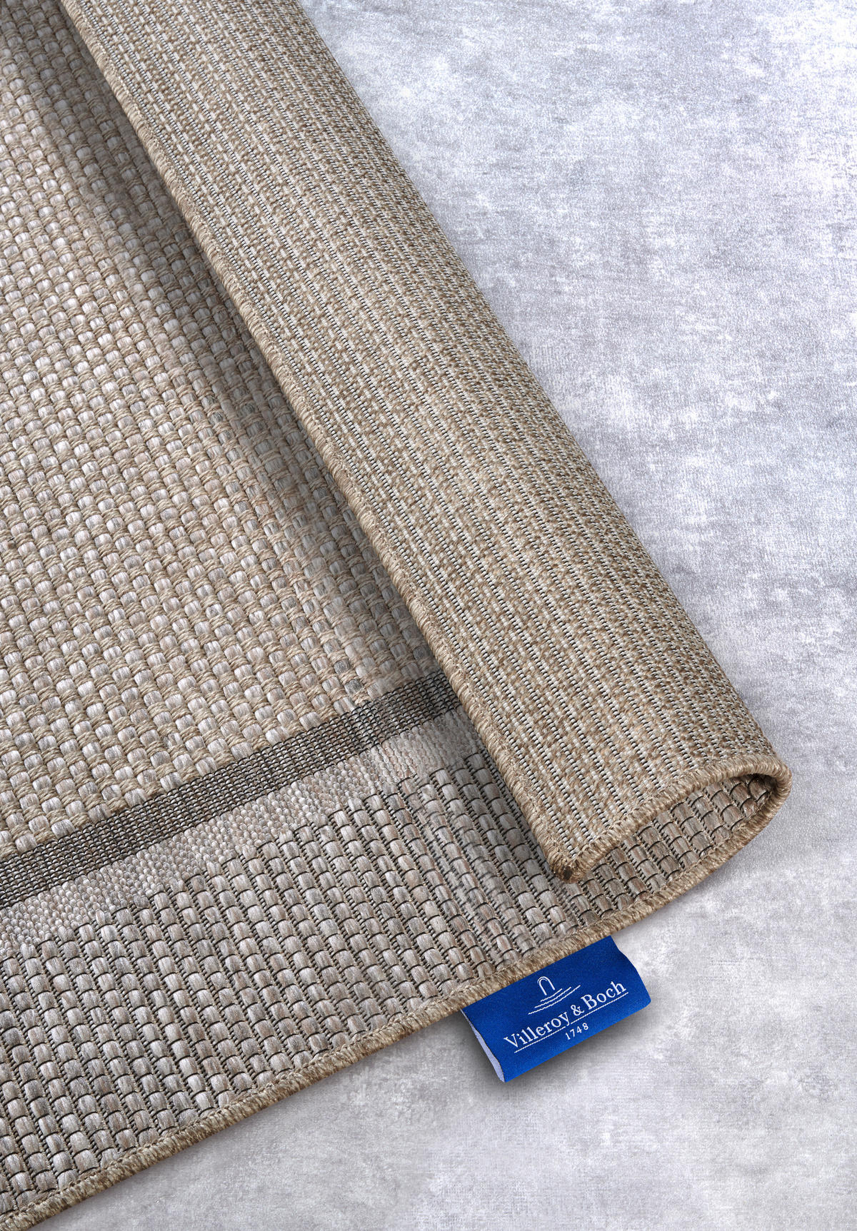 OUTDOORTEPPICH 115/170 cm Kollektion 1836 Hellbraun  - Hellbraun, Basics, Kunststoff (115/170cm) - Villeroy & Boch